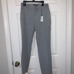 Express Gray Mid Rise Ankle Pantsuit